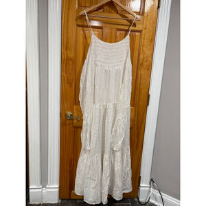 slim fit dress slacks 'Selene' Tiered Maxi Dress